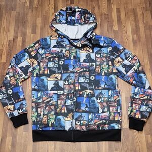 Star Wars PrintĀ Hooded SweatshirtāUnisex SizeāMedium